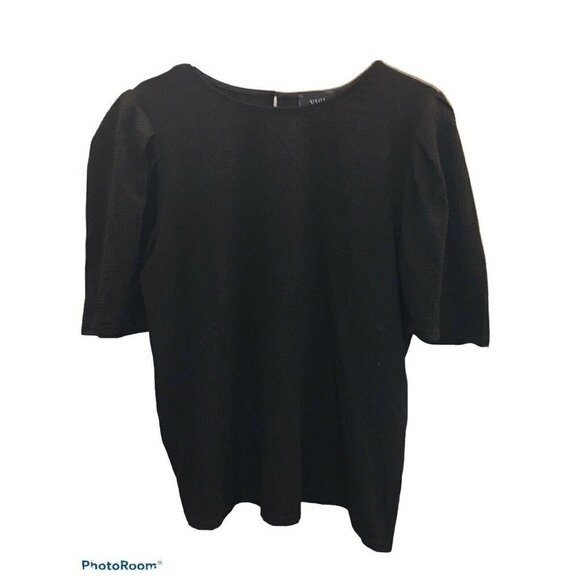 VICI Short Sleeve Blouse Pleated Sleeves GORGEOUS - Picture 1 of 6